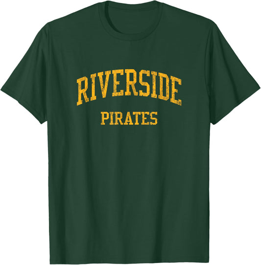 Riverside High School HS Durham NC Vintage Sports T-Shirt - T-Shirt | Forest