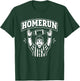 Funny Football Referee Touchdown Baseball Homerun Design T-Shirt - T-Shirt | Forest