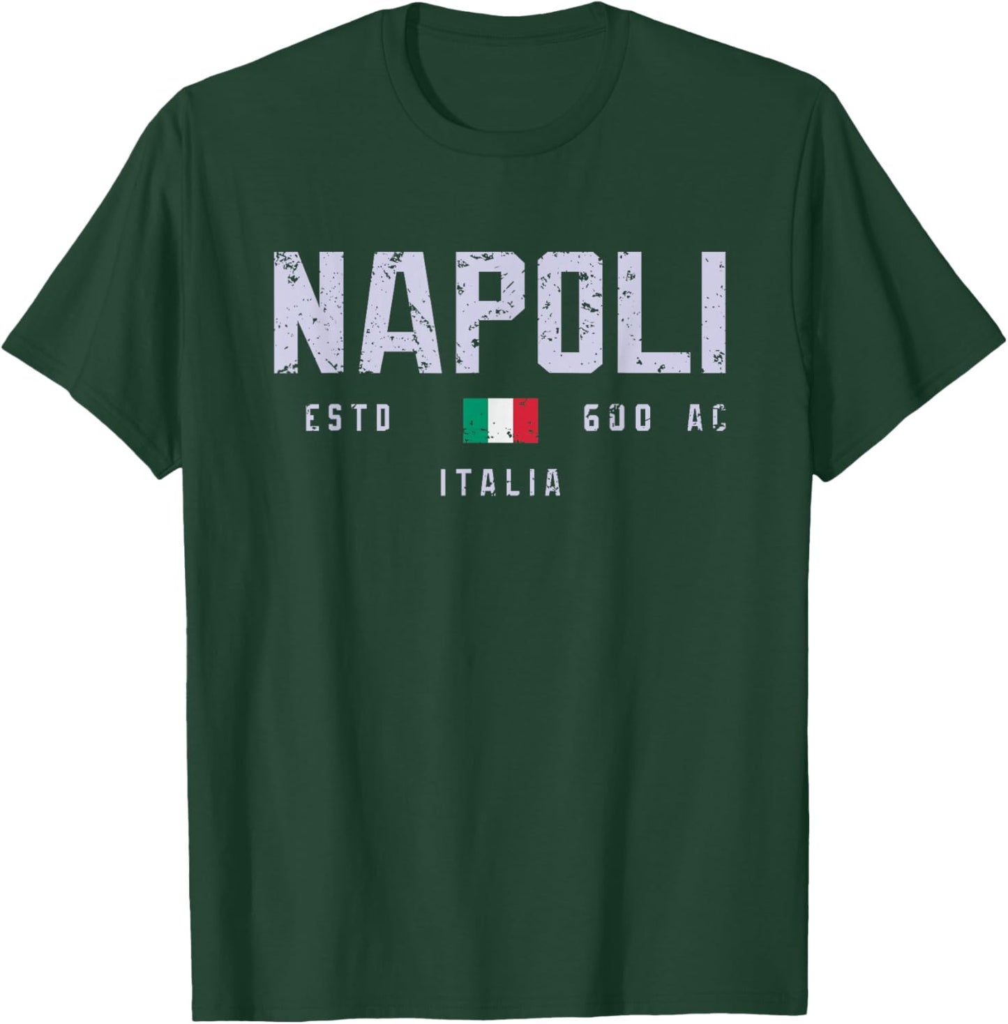 Napoli Italia/Naples Italy Field/Napoli CV33 T-Shirt - T-Shirt | Forest