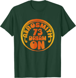 Official Aerosmith Dream On Circle T-Shirt - T-Shirt | Forest