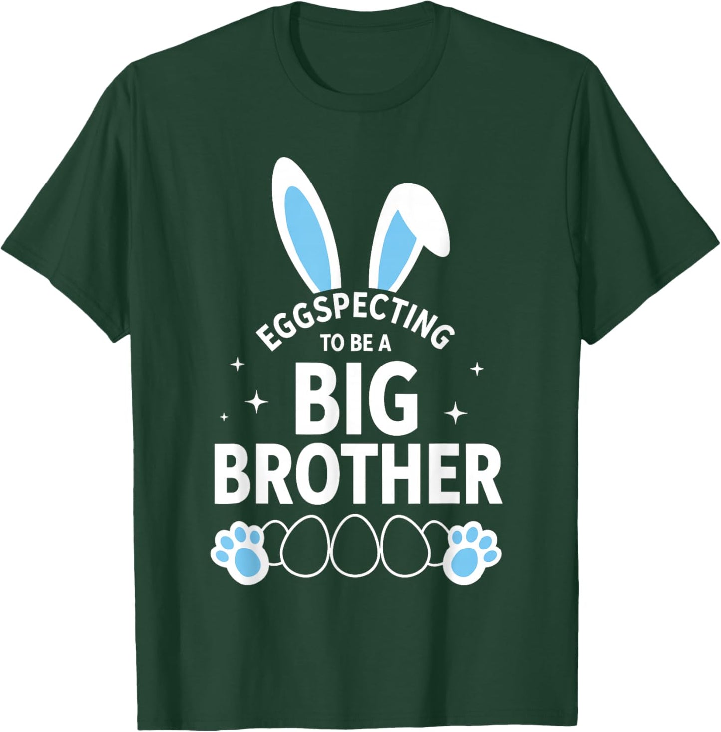 Eggspecting to Be a Big Brother Easter Announcement Shirt T-Shirt - T-Shirt | Forest