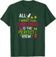 Funny Sonographer Christmas - Holiday Ultrasound Tech T-Shirt - T-Shirt | Forest