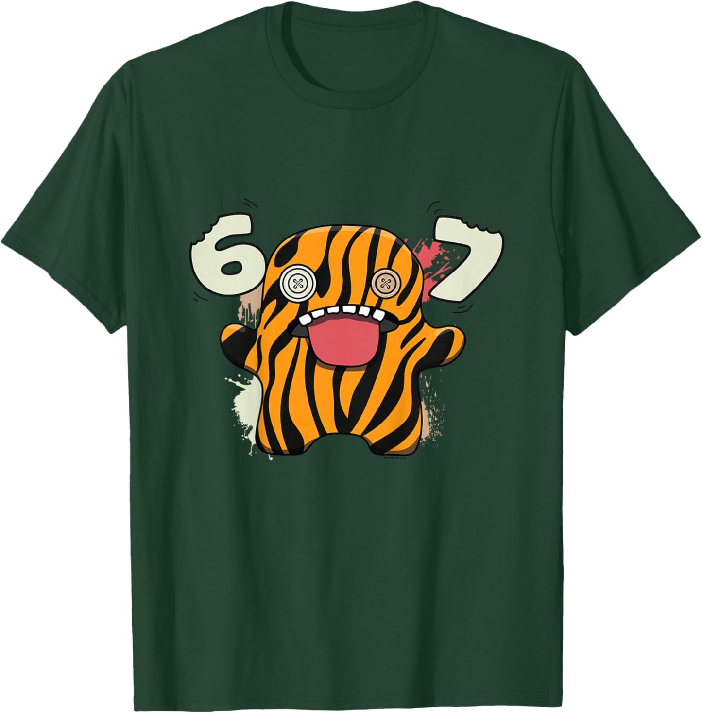 Fuggler 67 Meme Oogah Boogah Tiger Kids T-Shirt - T-Shirt | Forest