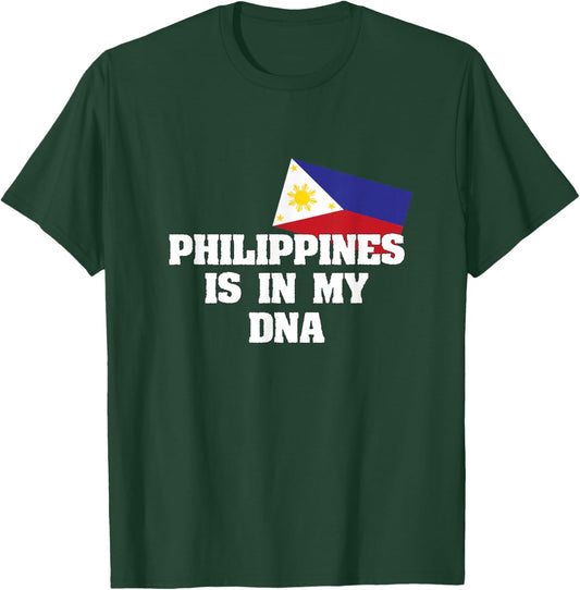 Philippines is in My DNA Filipino T-Shirt - T-Shirt | Forest