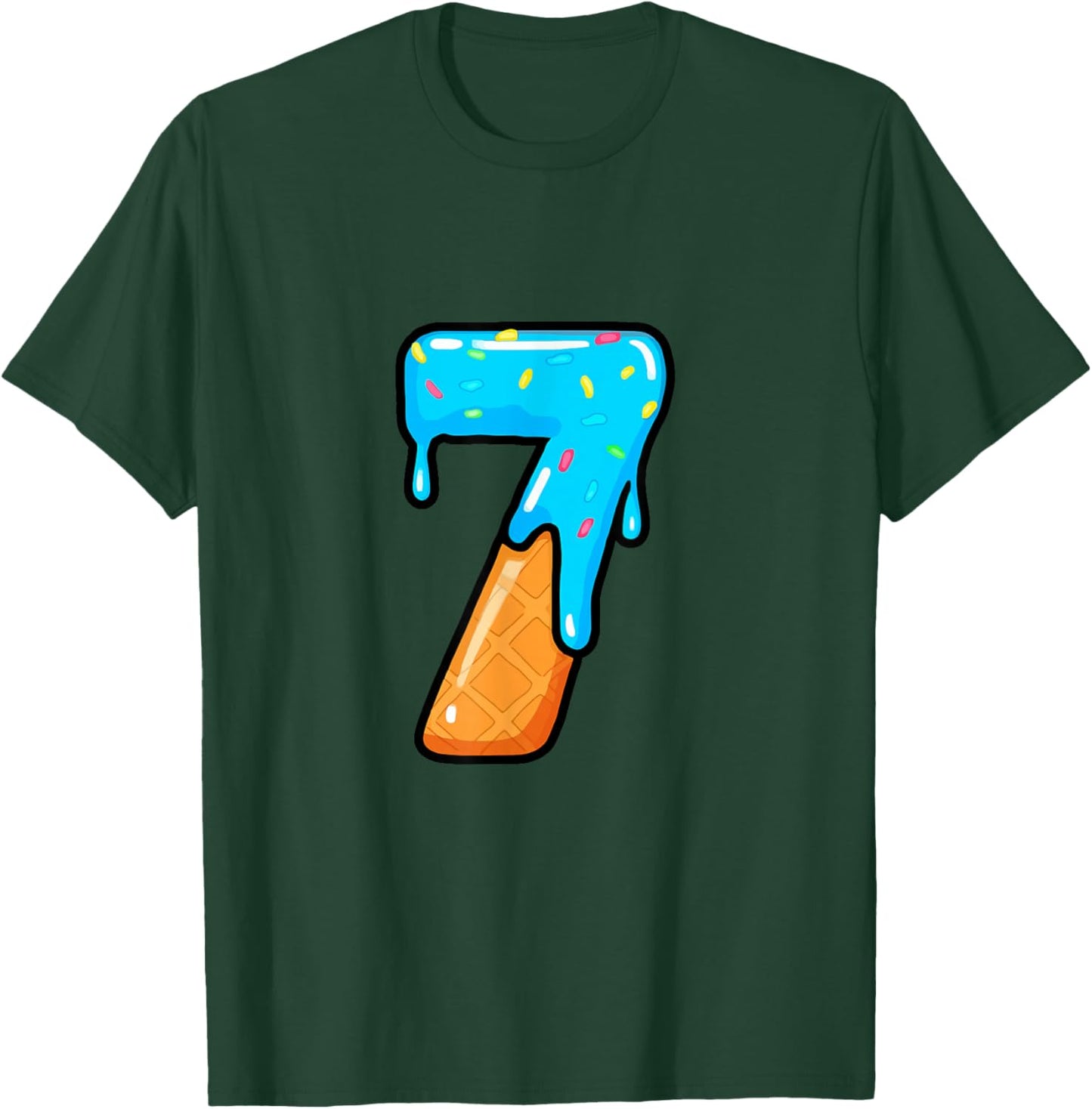 67 Ice Cream Drip Meme Funny 6 7 Halloween Costume Couple T-Shirt - T-Shirt | Forest