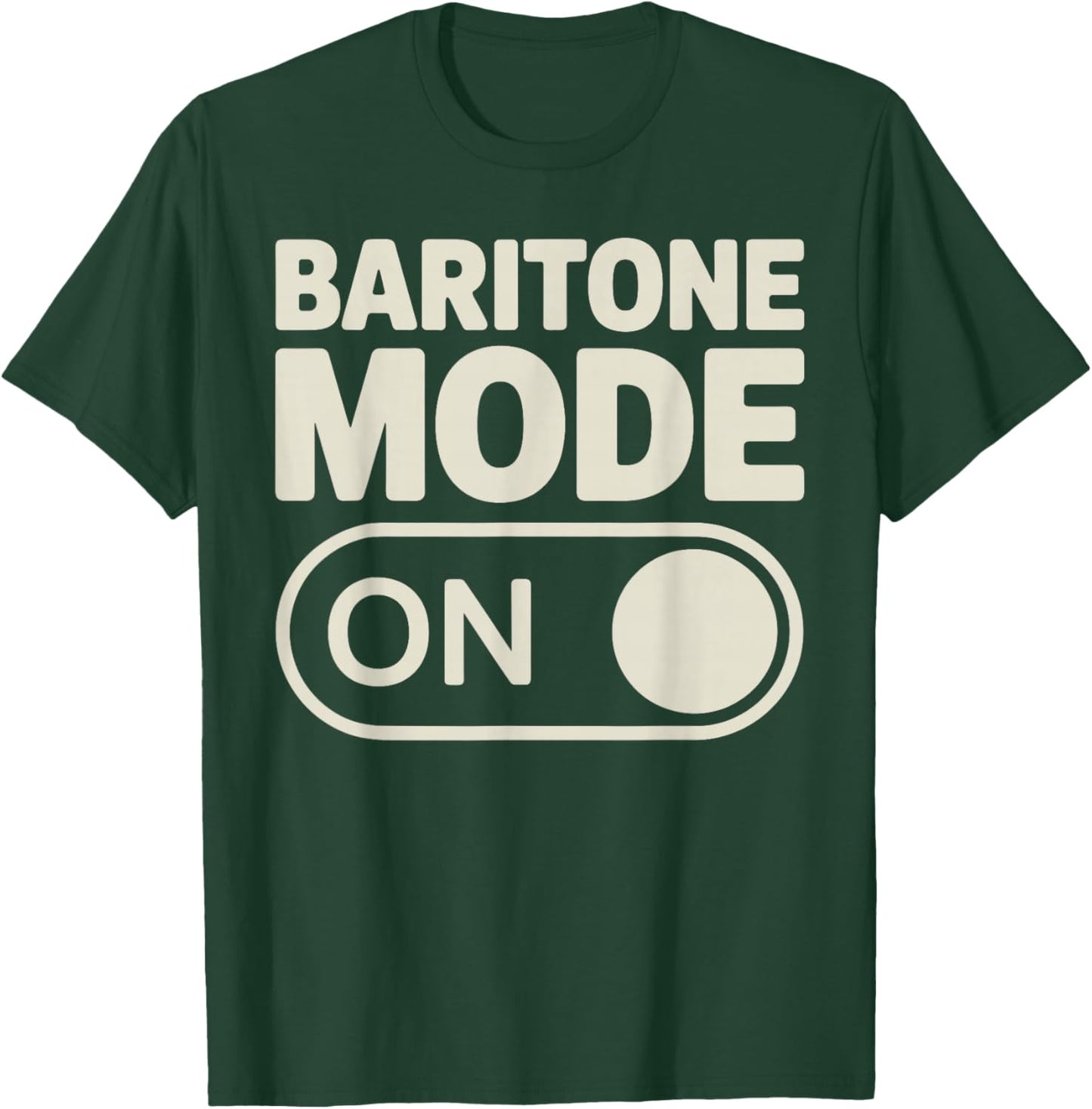 Baritone Art Women Marching Band Baritone Player T-Shirt - T-Shirt | Forest