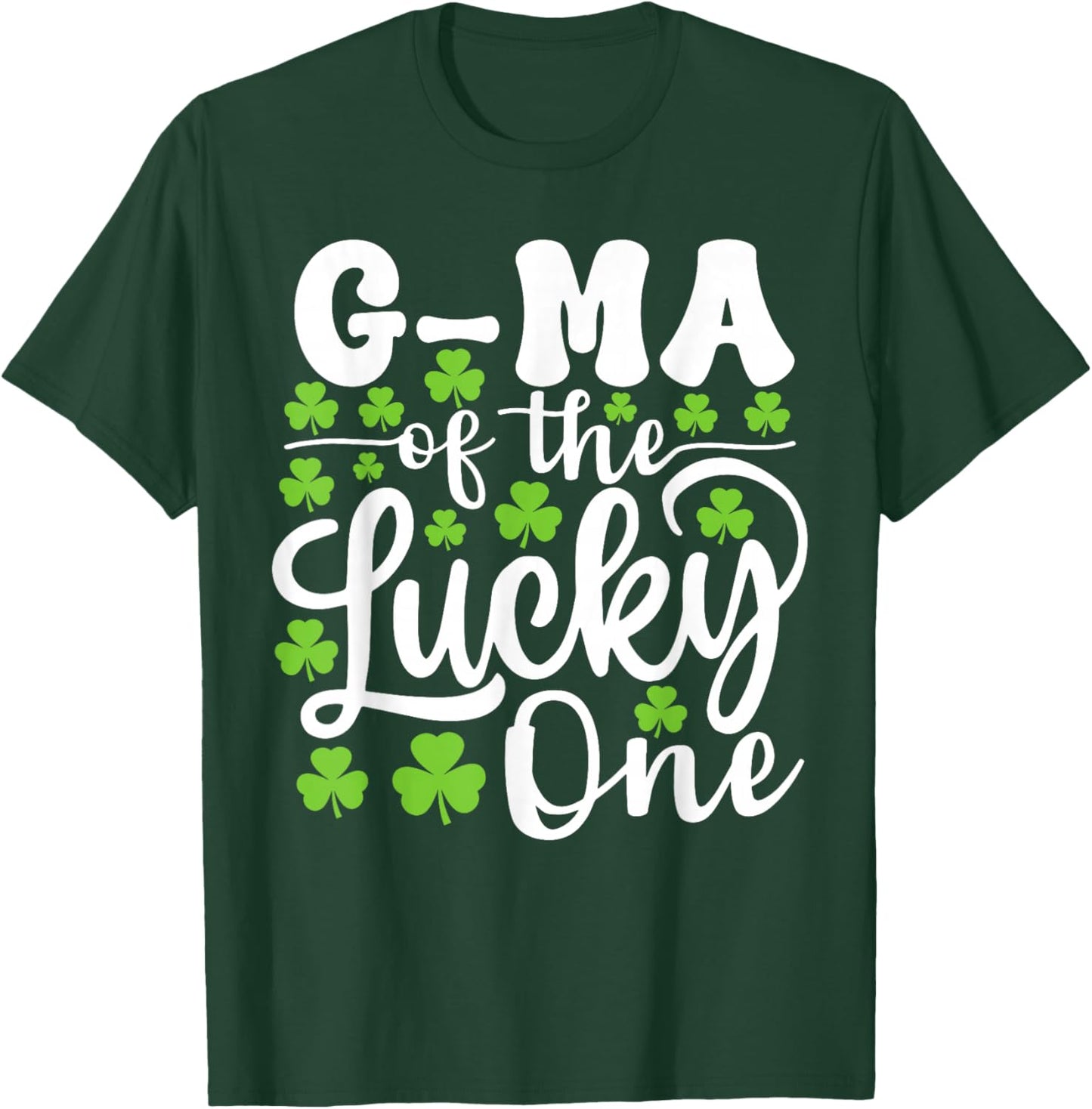 G-ma of The Lucky One First Birthday St Patrick's Day T-Shirt - T-Shirt | Forest