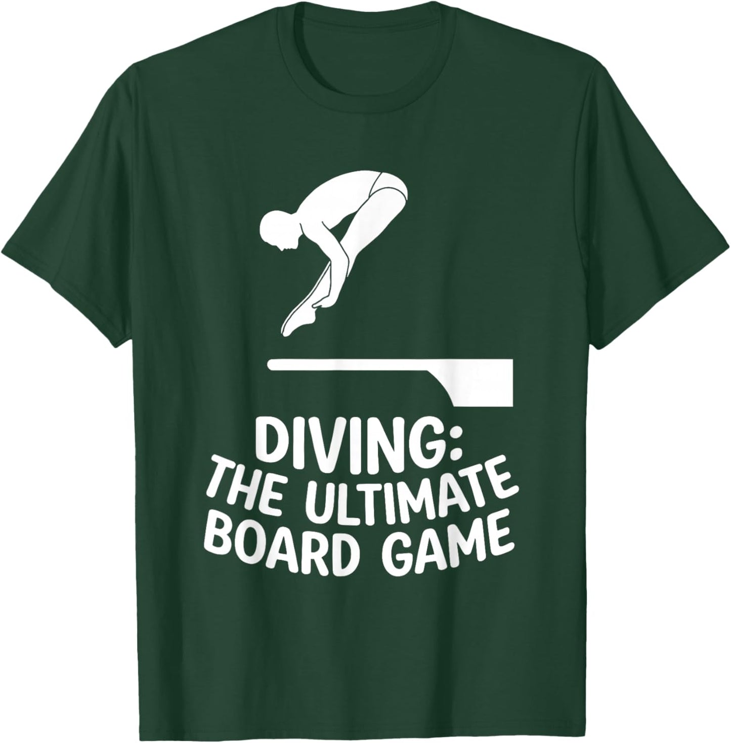 Diving The Ultimate Board Game Funny Design T-Shirt - T-Shirt | Forest