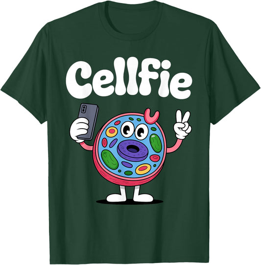 Funny Biology Art Women Biologist Biology Teacher T-Shirt - T-Shirt | Forest