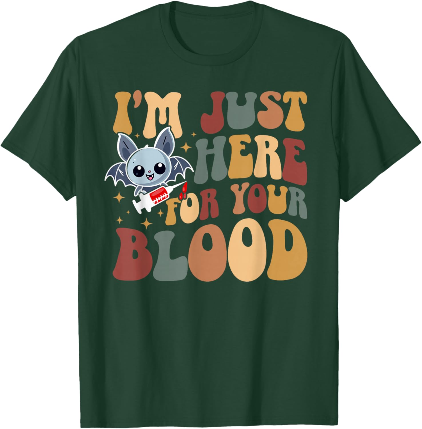 Phlebotomist Groovy Phlebotomy Phlebotomist T-Shirt - T-Shirt | Forest