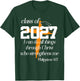 Class of 2027 Christian Graduation Senior Graduate T-Shirt - T-Shirt | Forest