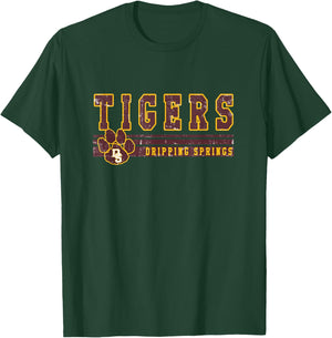 Dripping Springs High School Tigers T-Shirt - T-Shirt | Forest