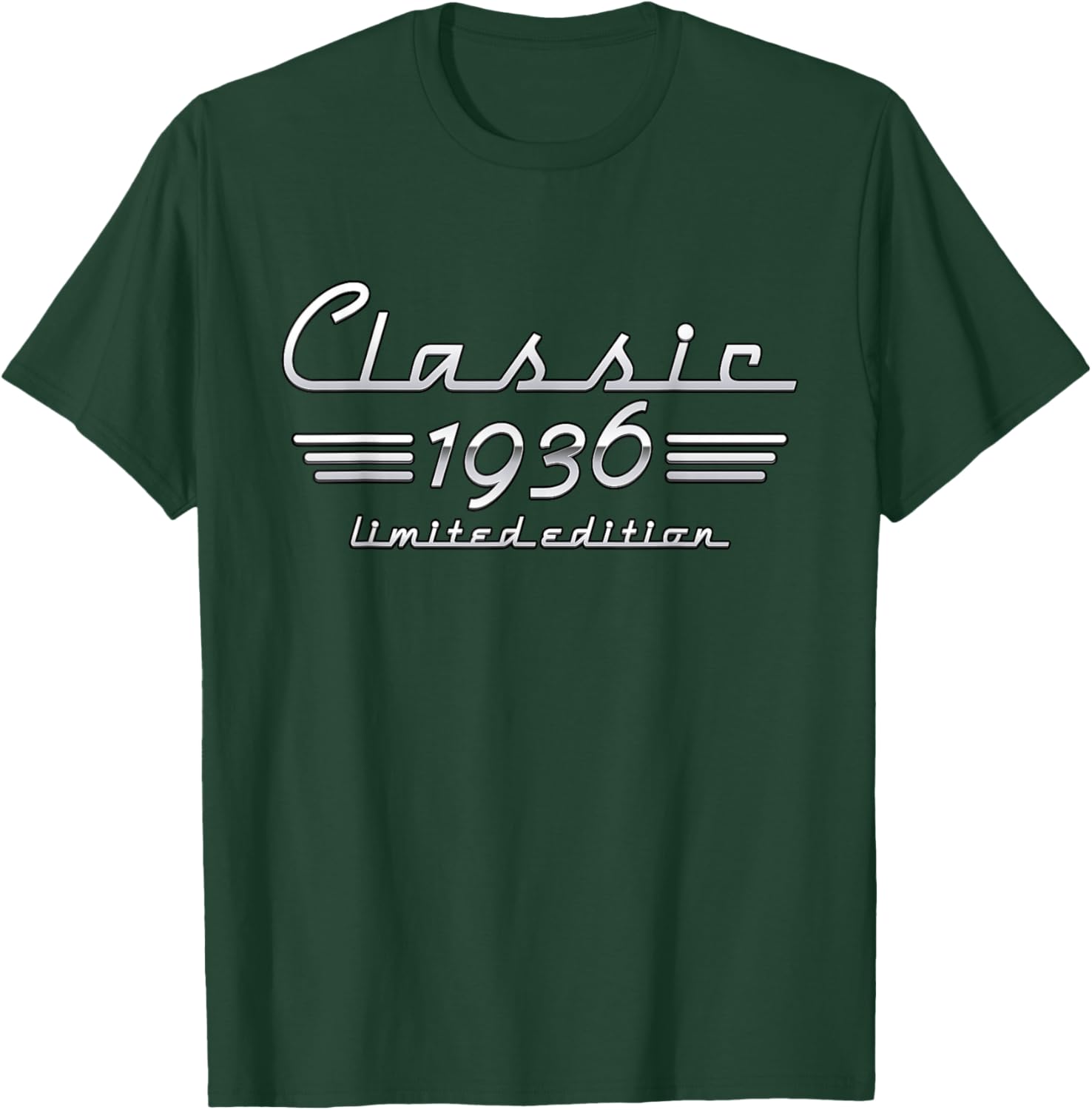 90 Year Old Gift Classic 1936 Limited Edition 90th Birthday T-Shirt - T-Shirt | Forest