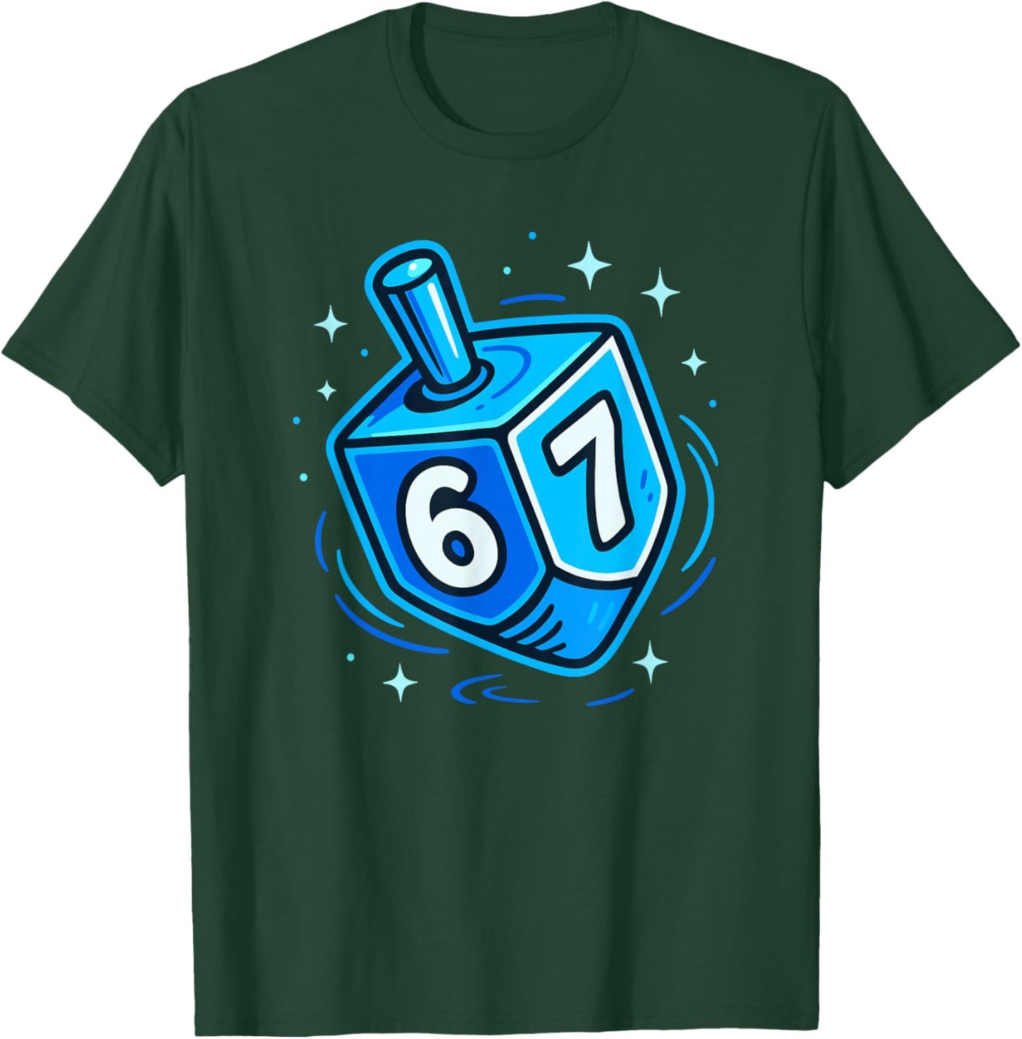 Hanukkah 67 Meme Chanukah Jewish Men Women Kids T-Shirt - T-Shirt | Forest