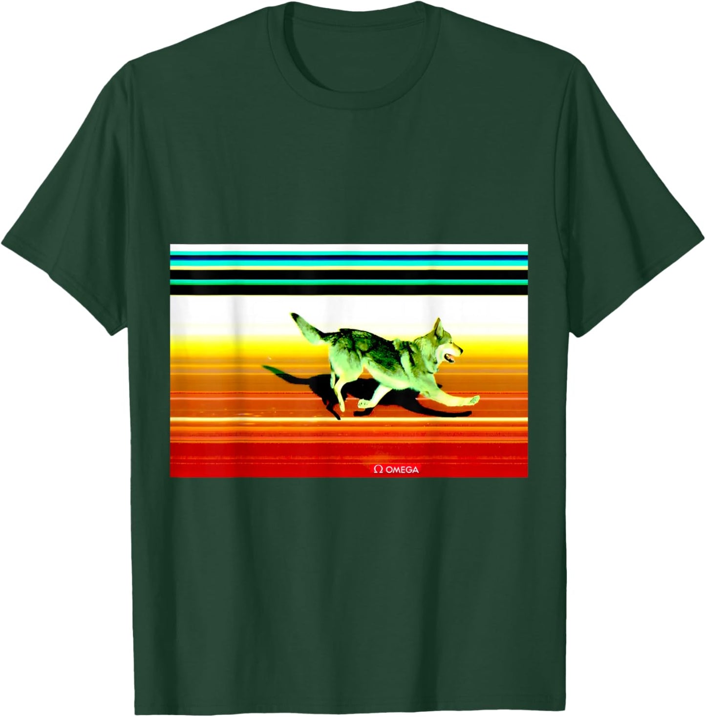 Nazgul The Golden Good Boy, Wolf Dog, Medal Winner T-Shirt - T-Shirt | Forest