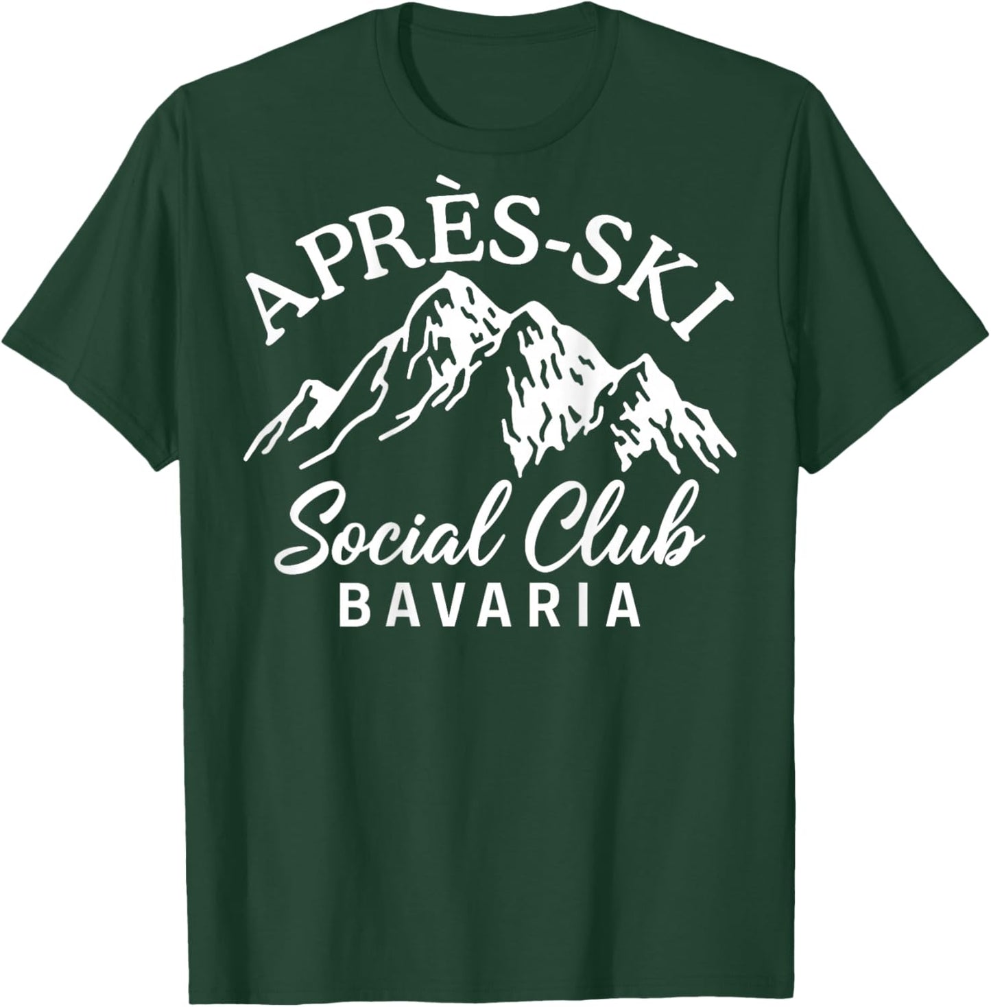 Apres Ski Social Club Bavaria T-Shirt - T-Shirt | Forest