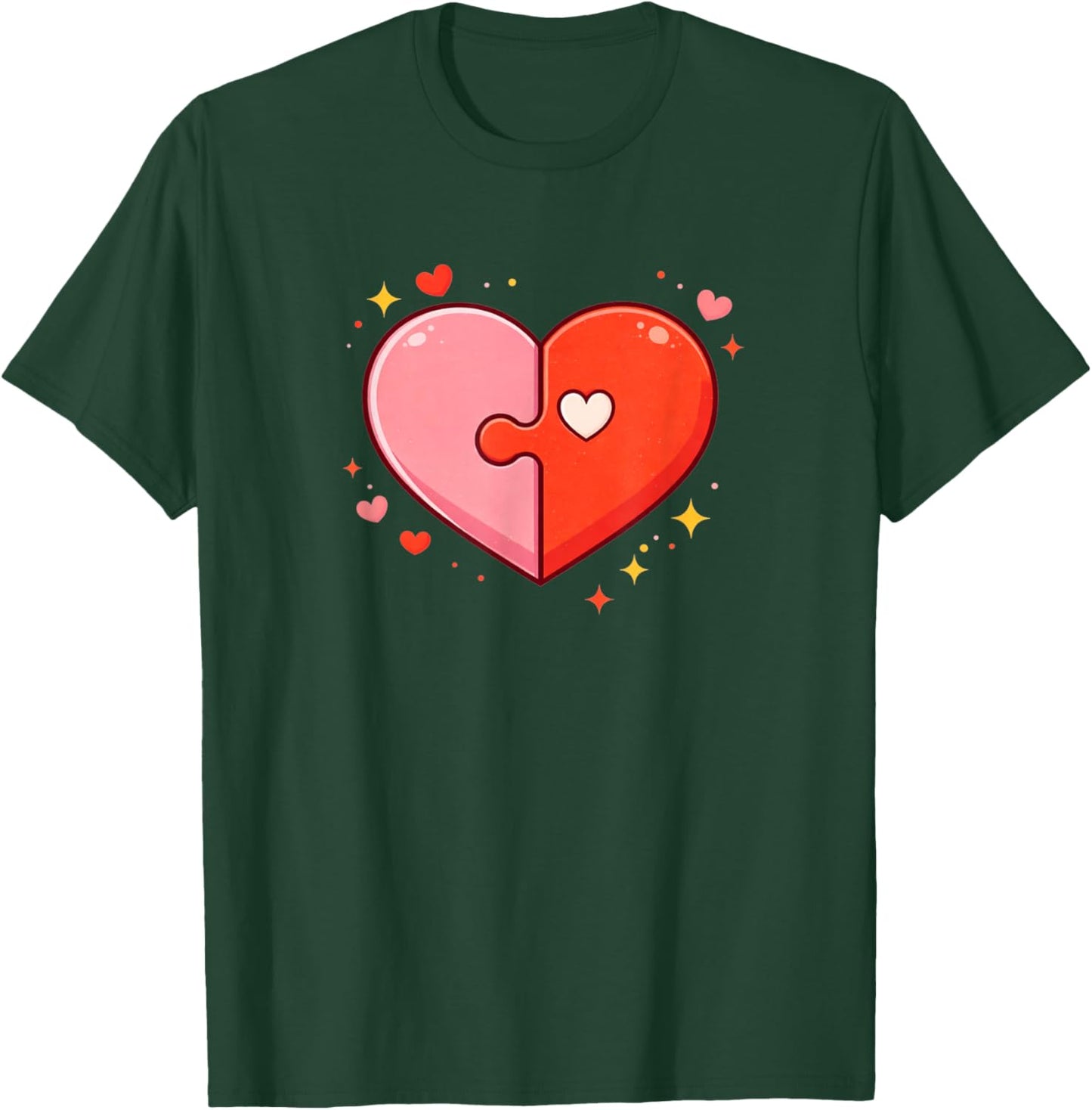 You Complete Me Valentine T-Shirt - T-Shirt | Forest