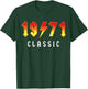 Classic 55 Birthday Decorations Men 55yr 1971 55th Birthday T-Shirt - T-Shirt | Forest