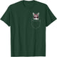 Happy Easter Cute Bunny in Shirt Pocket Rabbit Kids T-Shirt - T-Shirt | Forest