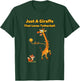 Just A Giraffe That Loves Tetherball Funny Zoo Animals T-Shirt - T-Shirt | Forest