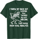 Skeleton I Threw My Back Out Sleeping and Tweaked My Neck T-Shirt - T-Shirt | Forest