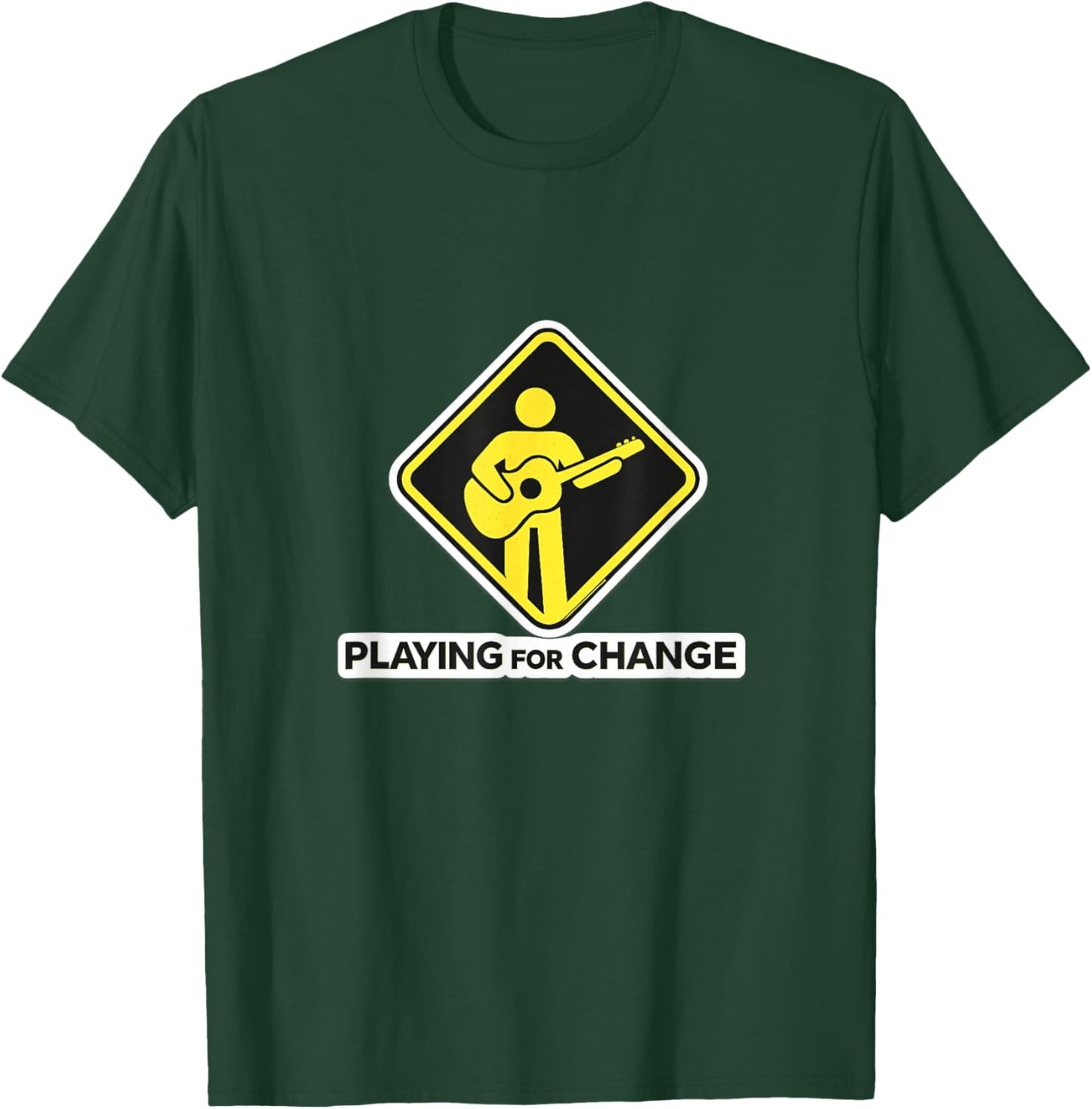 Peace Through Music Playing for Change T-Shirt - T-Shirt | Forest