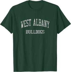 West Albany High School HS Albany OR Vintage Sports T-Shirt - T-Shirt | Forest