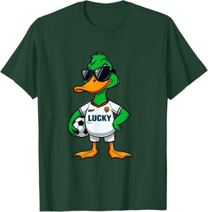 Lucky Duck Soccer T-Shirt - T-Shirt | Forest
