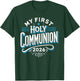 My First Holy Communion 2026 Celebrate with Faith Communion T-Shirt - T-Shirt | Forest
