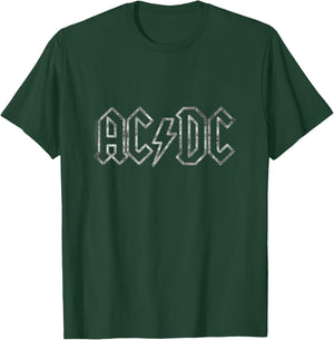 Official AC/DC Women Girls Rock n Roll Christmas T-Shirt - T-Shirt | Forest