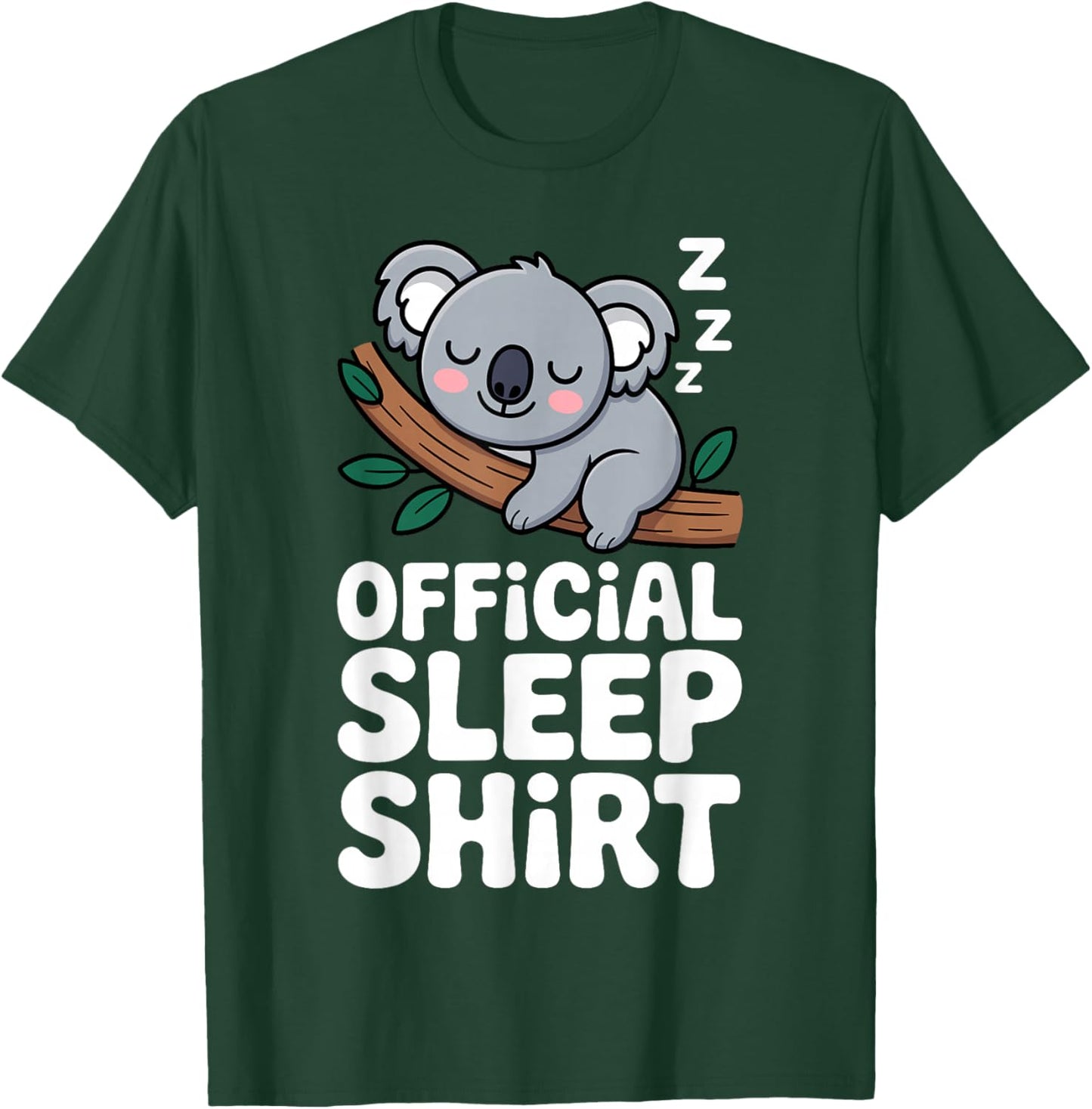 Funny Koala Design Women Boys Girls Kids Koala Lover T-Shirt - T-Shirt | Forest