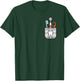 Dental Pocket Tooth Hygienist Assistant Dentist Men Women T-Shirt - T-Shirt | Forest