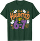 Haunted by 6-7 Halloween Ghosts and Spiders T-Shirt - T-Shirt | Forest