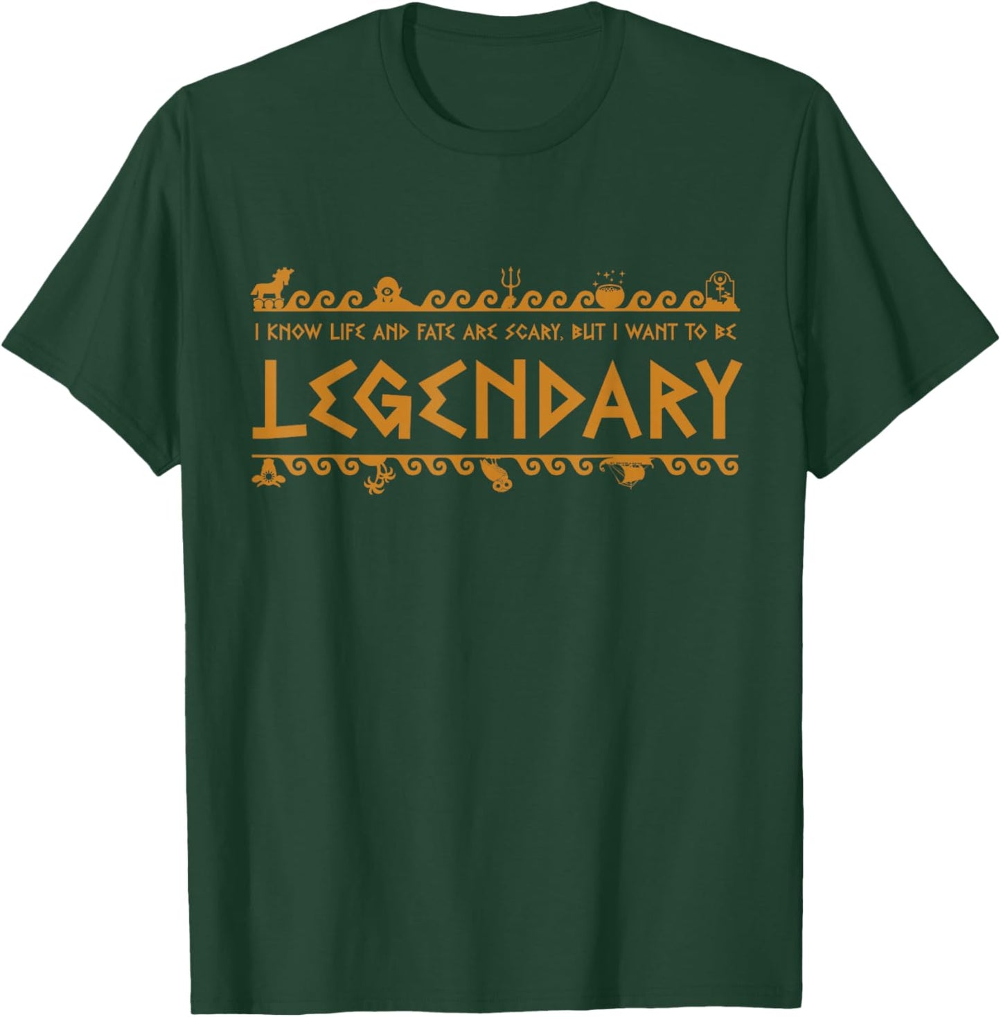 The Odyssey Homer Dark Academia Odysseus World Tour T-Shirt - T-Shirt | Forest