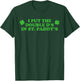 I Put The Double D's in St Paddy's Day Irish Lucky Shamrock T-Shirt - T-Shirt | Forest