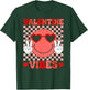 Valentine Vibes Retro Smile Valentines Day Boys Girls Kids T-Shirt - T-Shirt | Forest