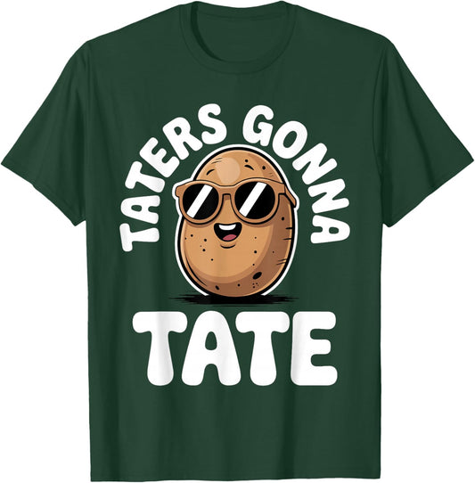 Potato Novelty Women Adult Potato Gag Potato Lovers T-Shirt - T-Shirt | Forest