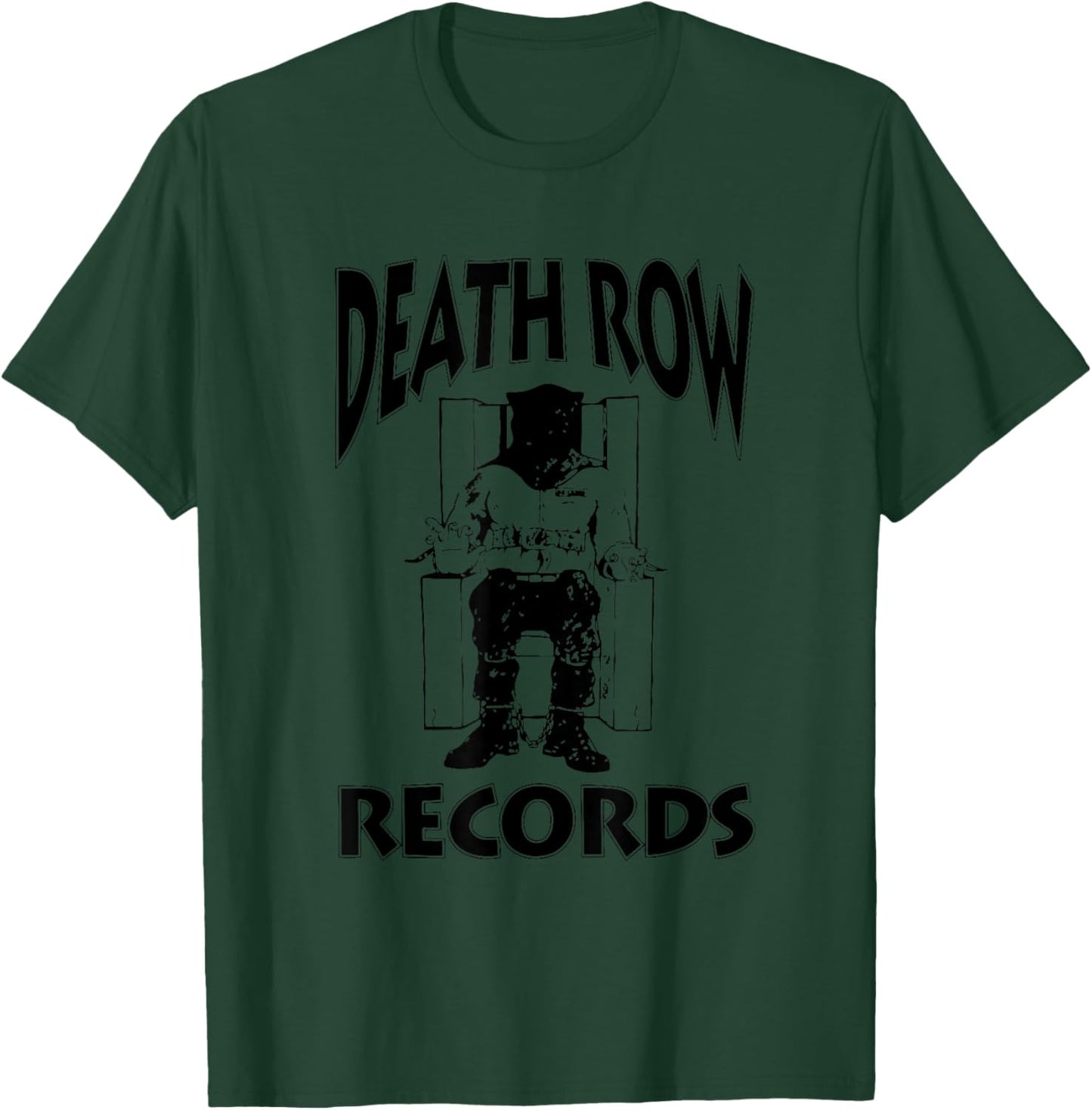 Official Death Row Records Black Logo T-Shirt - T-Shirt | Forest