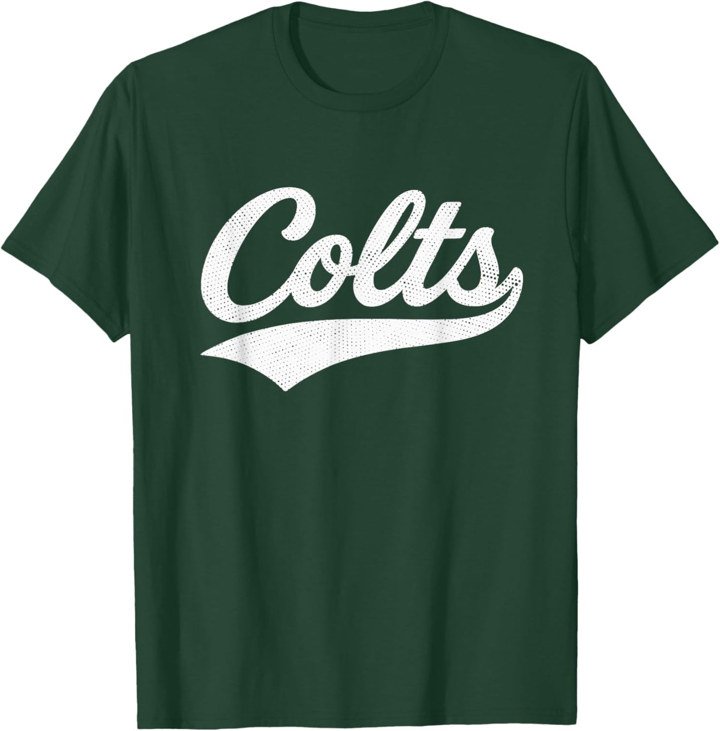 Colts Name Vintage Retro Men Women Kids Girls T-Shirt - T-Shirt | Forest