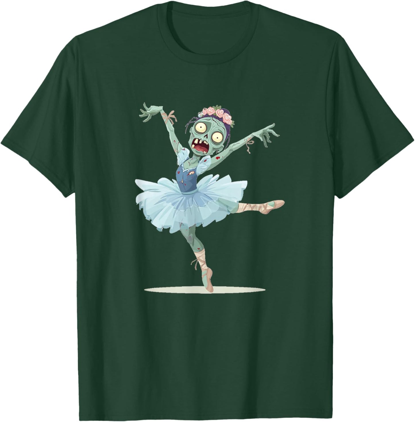 Pretty Ballerina Zombie Costume T-Shirt - T-Shirt | Forest