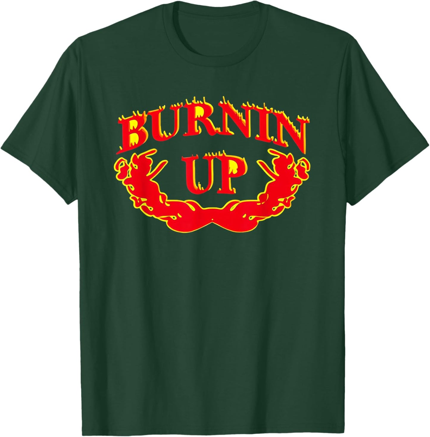 Burnin Up Flame Vintage Jonas T-Shirt - T-Shirt | Forest