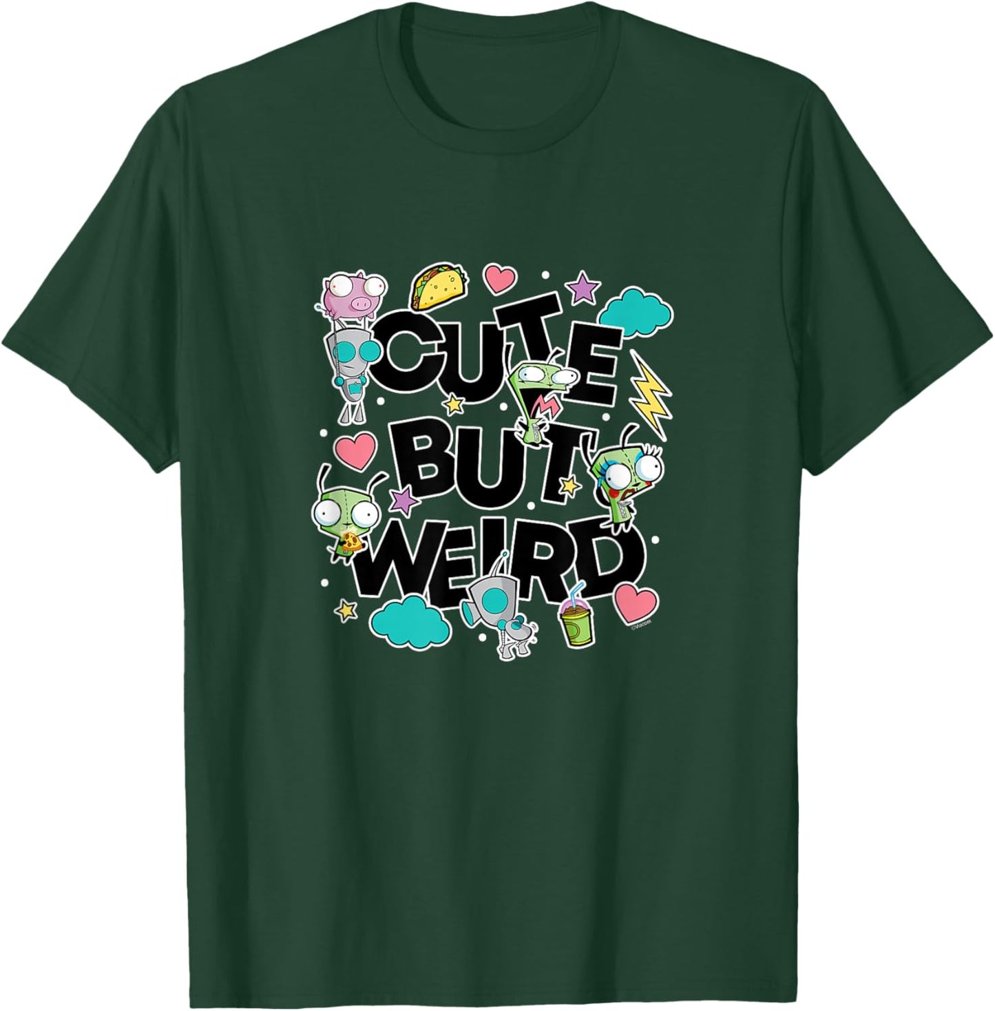 Invader Zim - Gir - Cute But Weird T-Shirt - T-Shirt | Forest