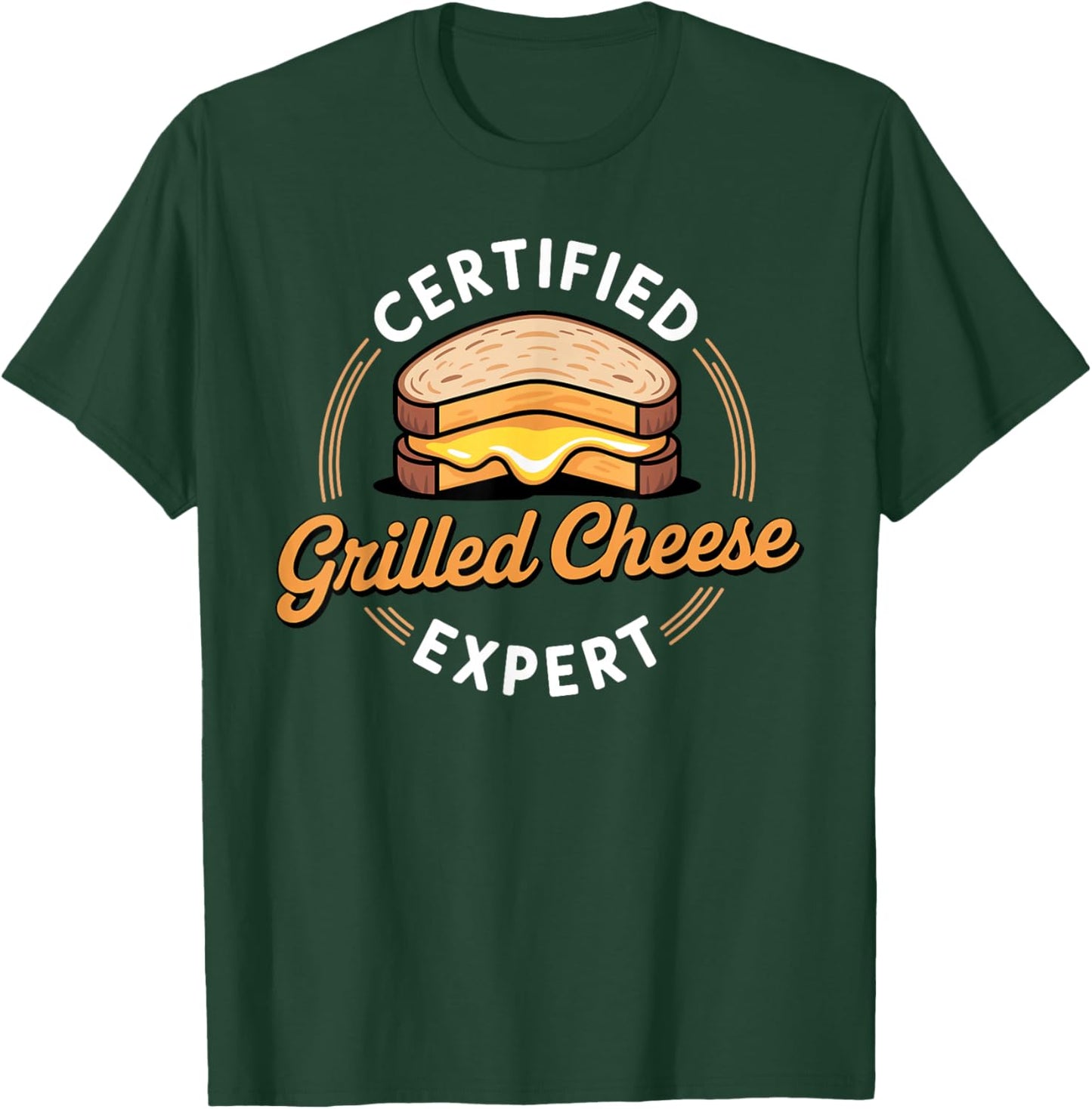 Funny Grilled Cheese Art Women Grilled Cheese Lover T-Shirt - T-Shirt | Forest