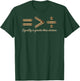 Equality is Greater Than Division Black History T-Shirt - T-Shirt | Forest