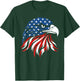 Bald Eagle 4th of July Independence Day Retro Eagle T-Shirt - T-Shirt | Forest