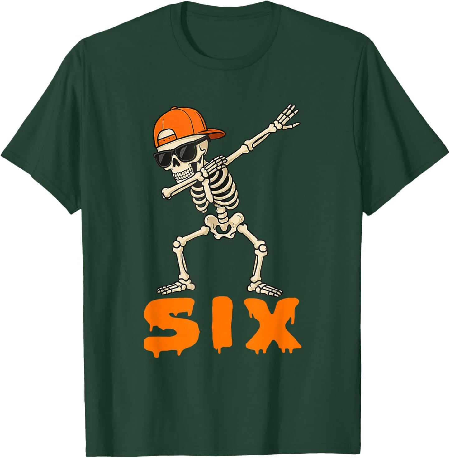 Funny Dabbing Skeleton 67 Meme Matching Halloween Costume T-Shirt - T-Shirt | Forest