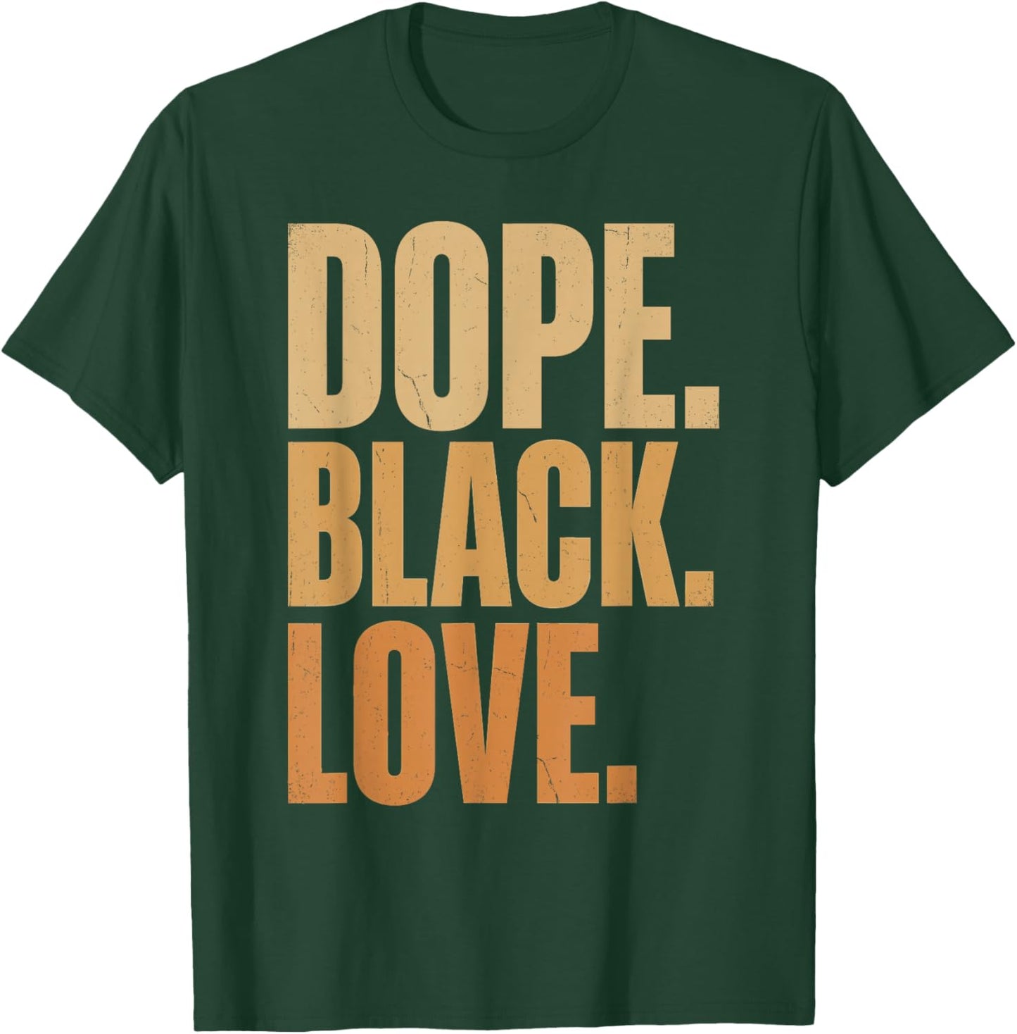 Matching Couples Dope Black Love Melanin Couple Melanated T-Shirt - T-Shirt | Forest