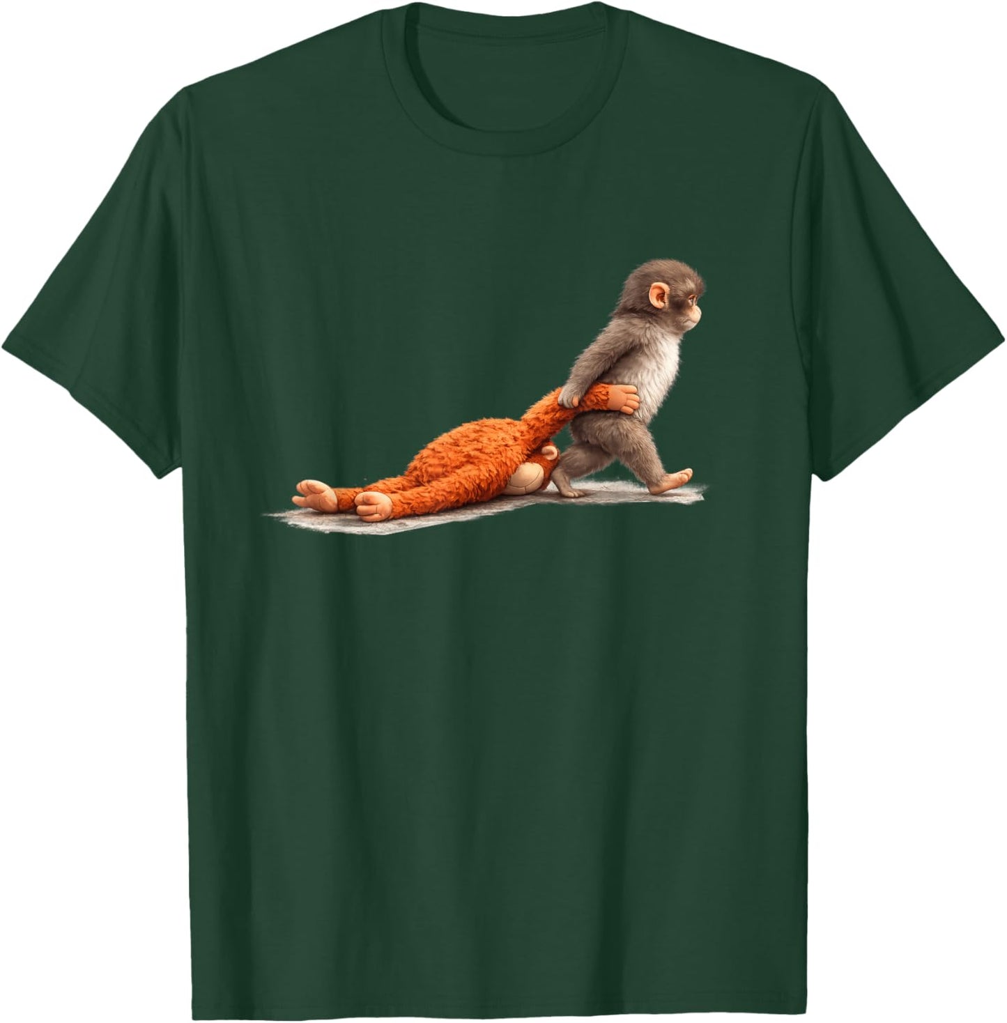 Cute Monkey Punch T-Shirt - T-Shirt | Forest