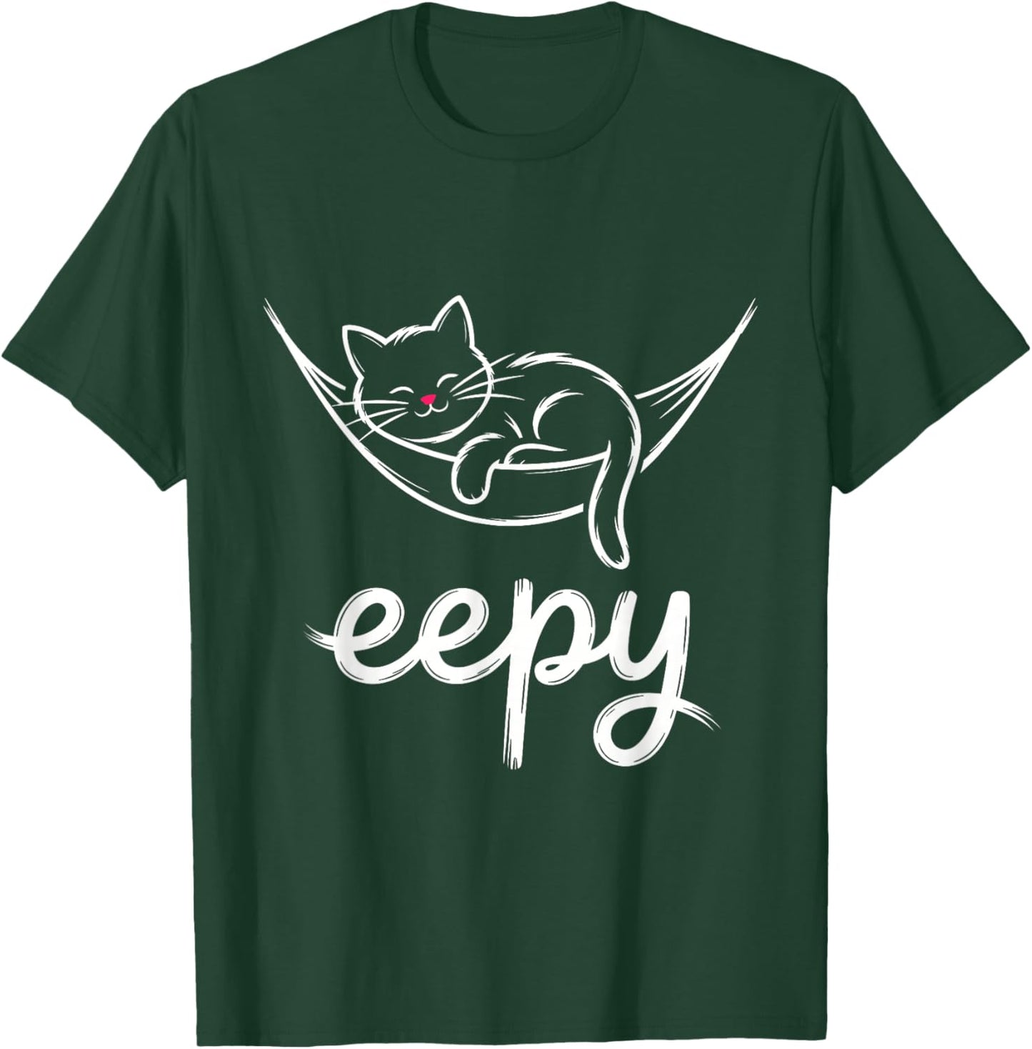 Eepy Cat – Funny Sleepy Cat Meme T-Shirt - T-Shirt | Forest