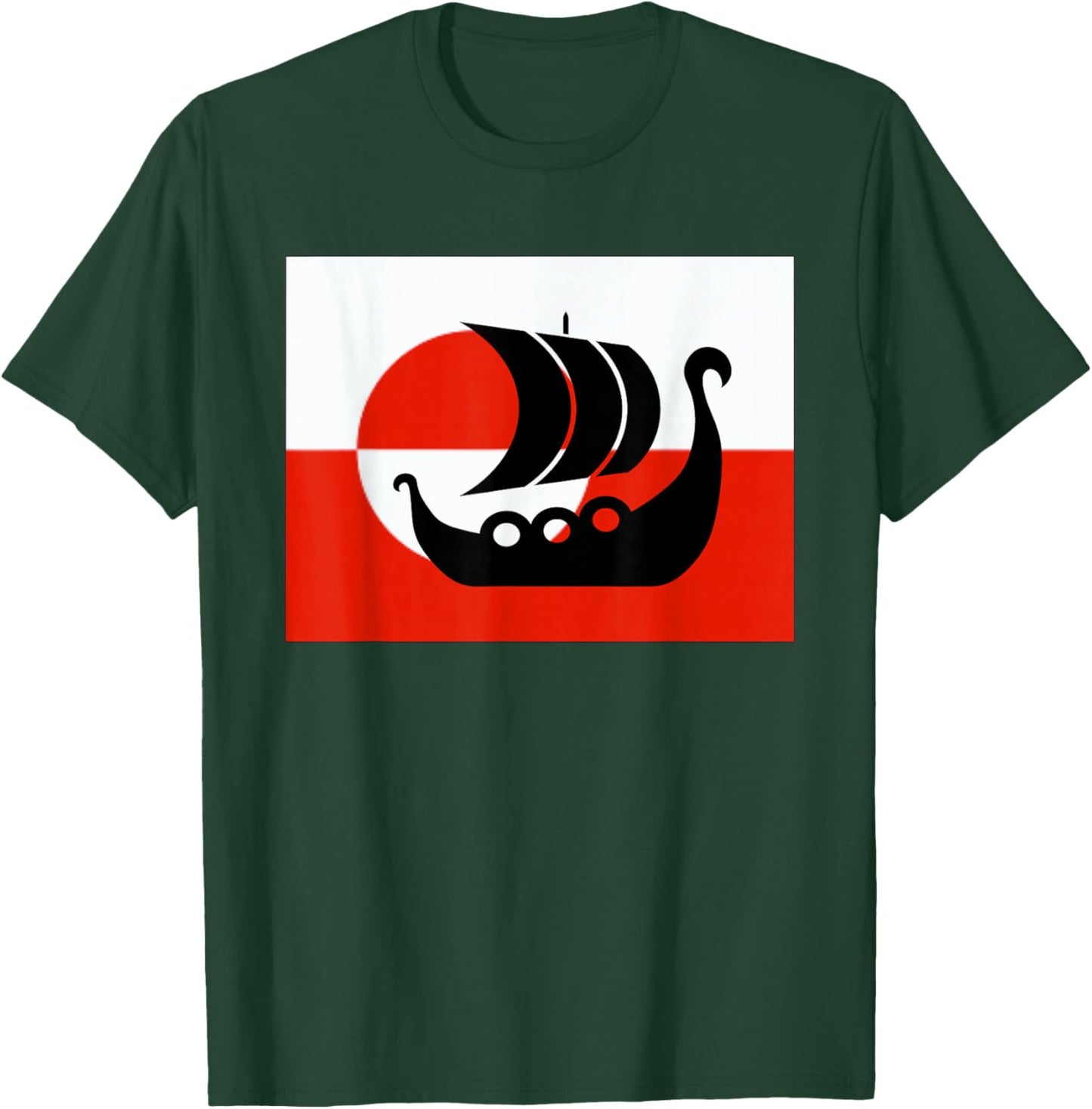 Denmark Greenland Flag is Not for Sale Support Danish Design T-Shirt - T-Shirt | Forest